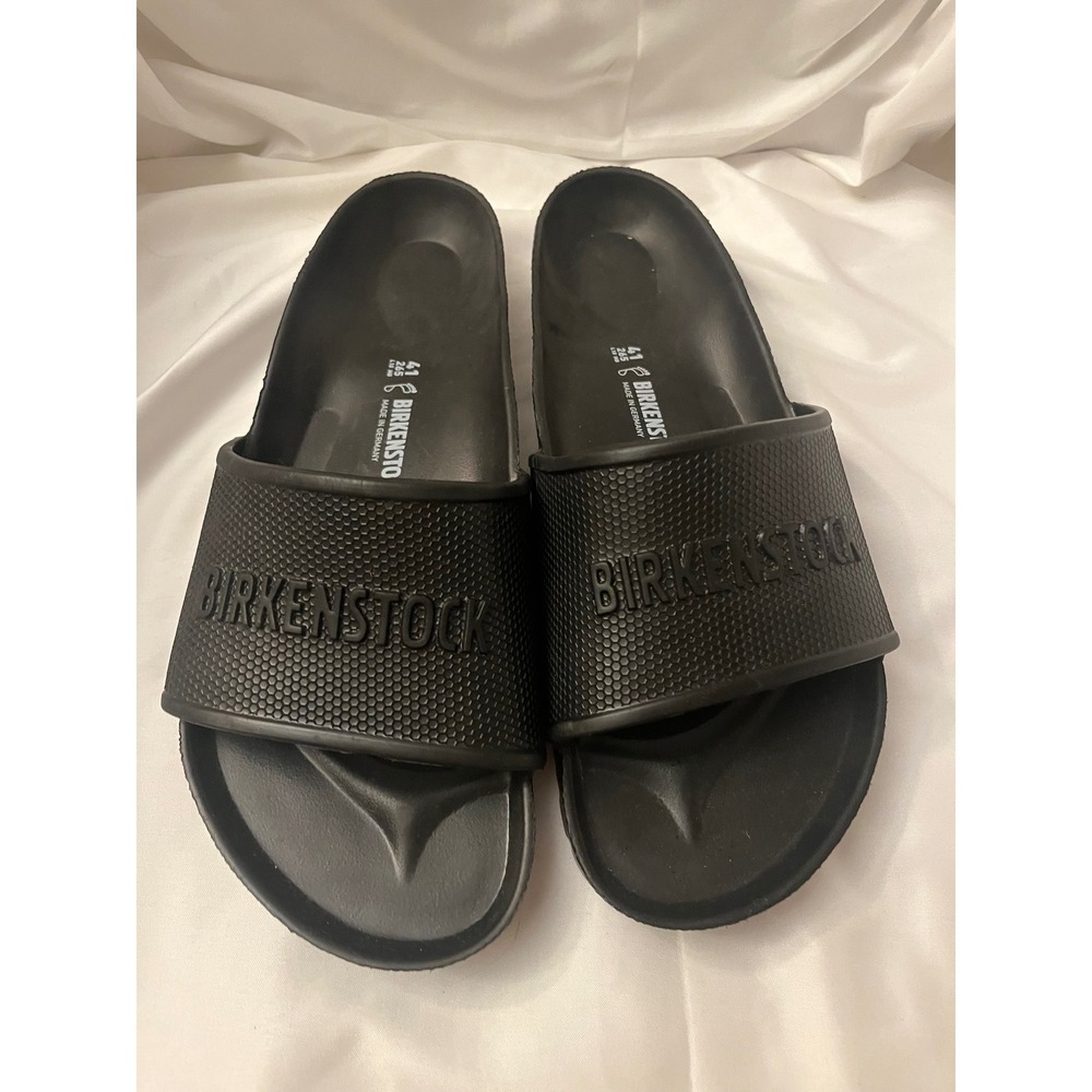 Birkenstock Barbados EVA Slide Sandals Black Sz 8 Men / Sz 10 Women NWOT
